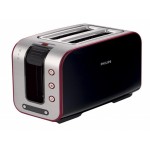 GRILLE PAIN PHILIPS 1500W ROUGE/NOIR HD2686/90