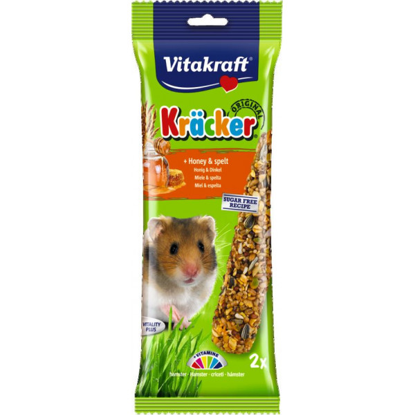 KRACKER MIEL ÉPEAUTRE HAMSTER 2PIECES RONGEUR VITAKRAFT
