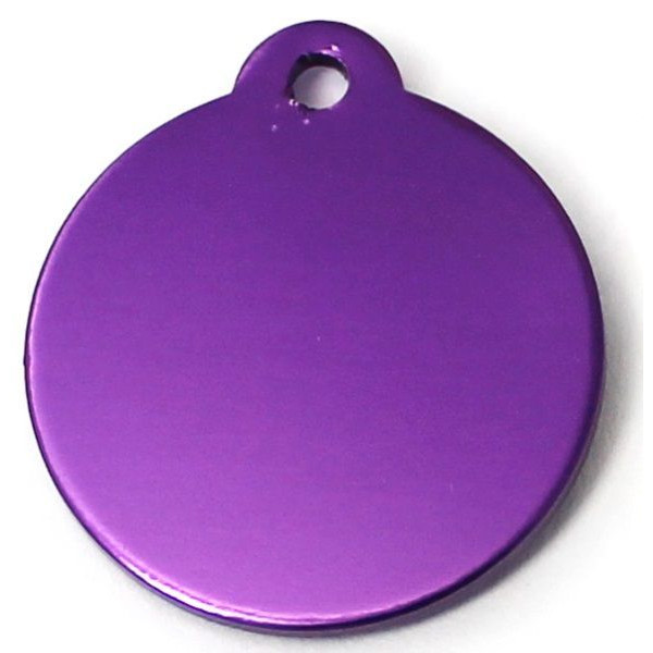 Médailles Medium Violet Chien Et Chat