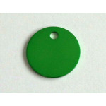 ALUMINIUM ROND SMALL VERT TAILLE S - CHIEN et CHAT TAGGEE