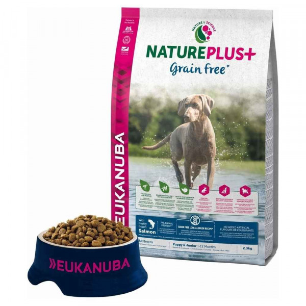 Croquettes Sans Céréales Saumon Chiots Eukanuba