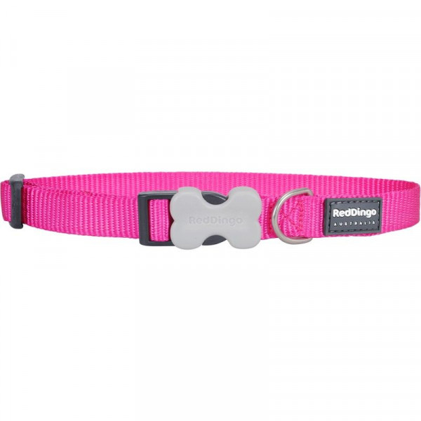 Collier uni rose chien RED DINGO