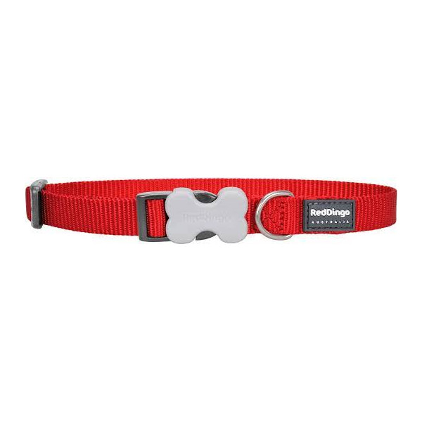 Collier XXL Uni Pour Chien 40mm RED DINGO