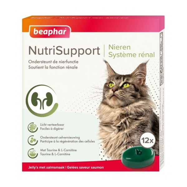 Comprimés Rein Système Rénal Chaton/Chat Nutrisupport Beaphar