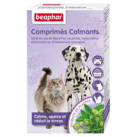 Comprimés Calmants Chien/Chat Beaphar