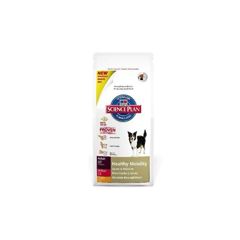 Croquettes chiens adulte large poids parfait poulet 12kg - HILL'S - HSLA906