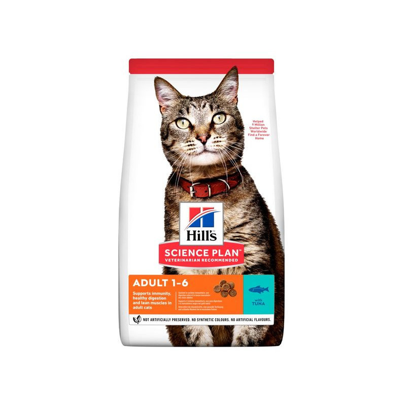 Croquette Adulte Thon Chat 7Kg HILL'S