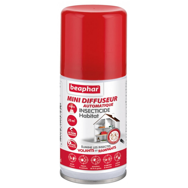 Mini Diffuseur Automatique Insecticide Habitation 75ml BEAPHAR