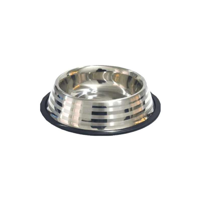 GAMELLE INOX ANTIDÉRAPANTE 2.8 L CHIEN et CHAT IMAC
