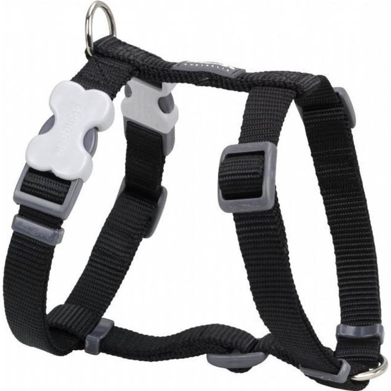 Harnais taille XL uni noir (40mm) chien RED DINGO