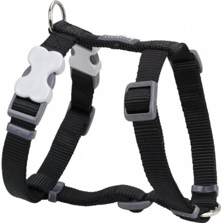 Harnais taille XL uni noir (40mm) chien RED DINGO