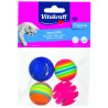 Jouet 2 Balles Et 2 Balles-grelot Chat VITAKRAFT