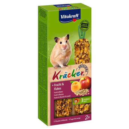 Kräcker Fruits et Flocons Hamsters VITAKRAFT