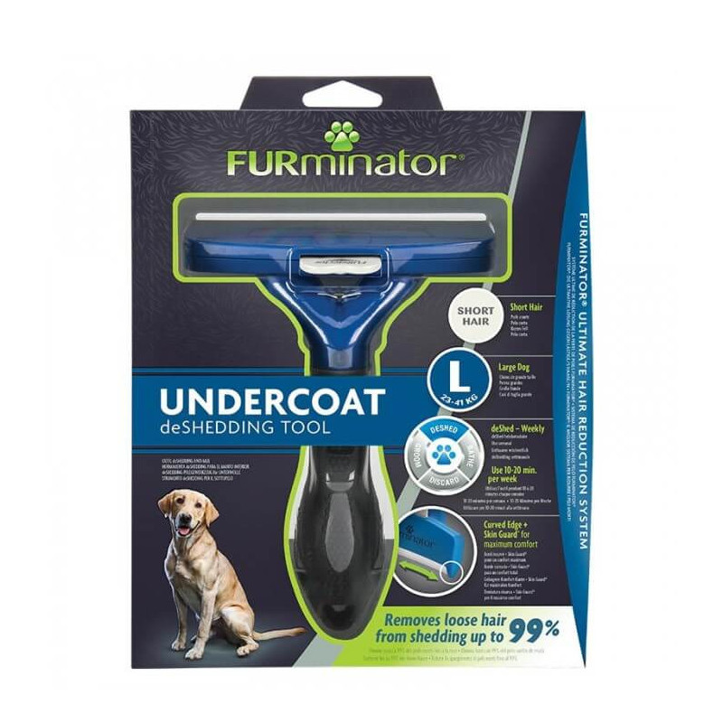 Outil Deshedding pour Chien à poil court L FURMINATOR