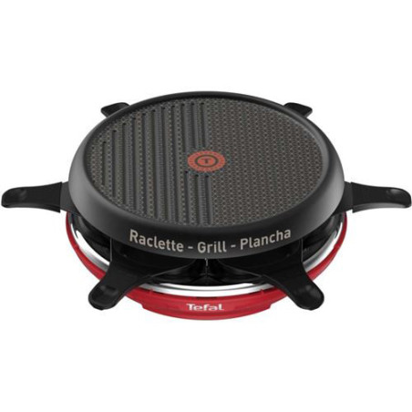 Raclette grill et plancha Colormania 850 W Rouge TEFAL