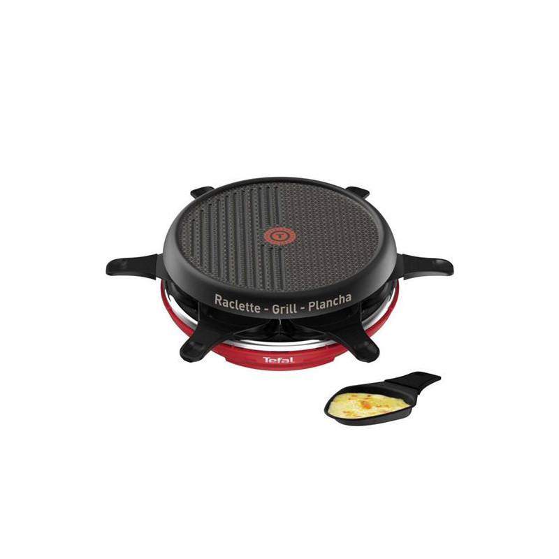Raclette grill et plancha Colormania 850 W Rouge TEFAL