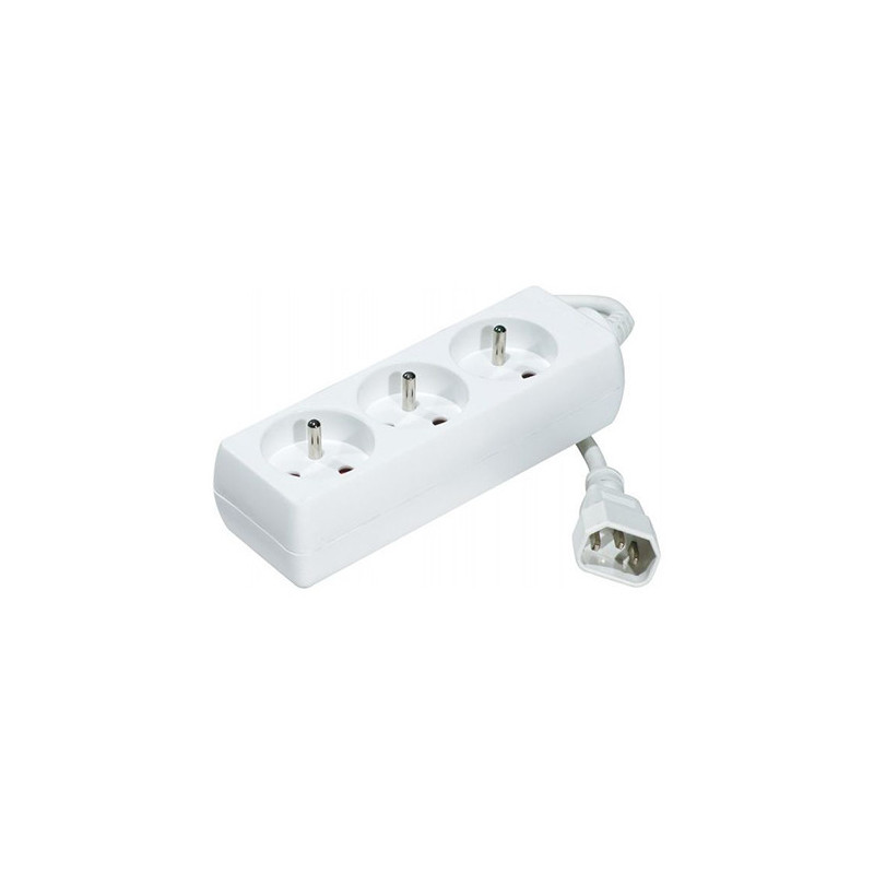 Multiprise 3 Prises Onduleur Riello Regleta 3T 1,5m Blanche - CUC EXERTIS CONNECT - MULT_3FR_ONDULEUR   