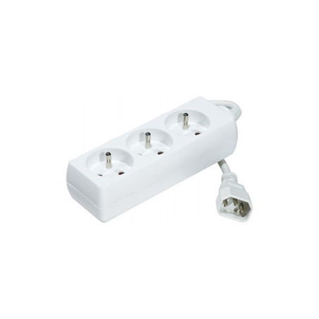 Multiprise 3 Prises Onduleur Riello Regleta 3T 1,5m Blanche - CUC EXERTIS CONNECT - MULT_3FR_ONDULEUR   