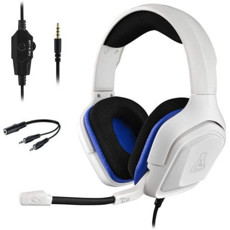 Casque gaming Korp Cobalt Stéréo Blanc The G-LAB - BSKORPCOBALT/W