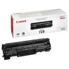 Cartouche de Toner 726 Noir pour Imprimante laser CANON -  TONCAN726BK