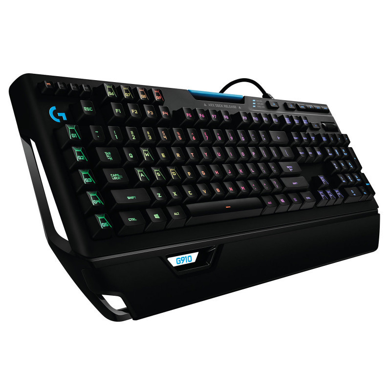 Clavier Gaming G910 Orion Spectrum RVB Noir LOGITECH - CLALOGG910OR