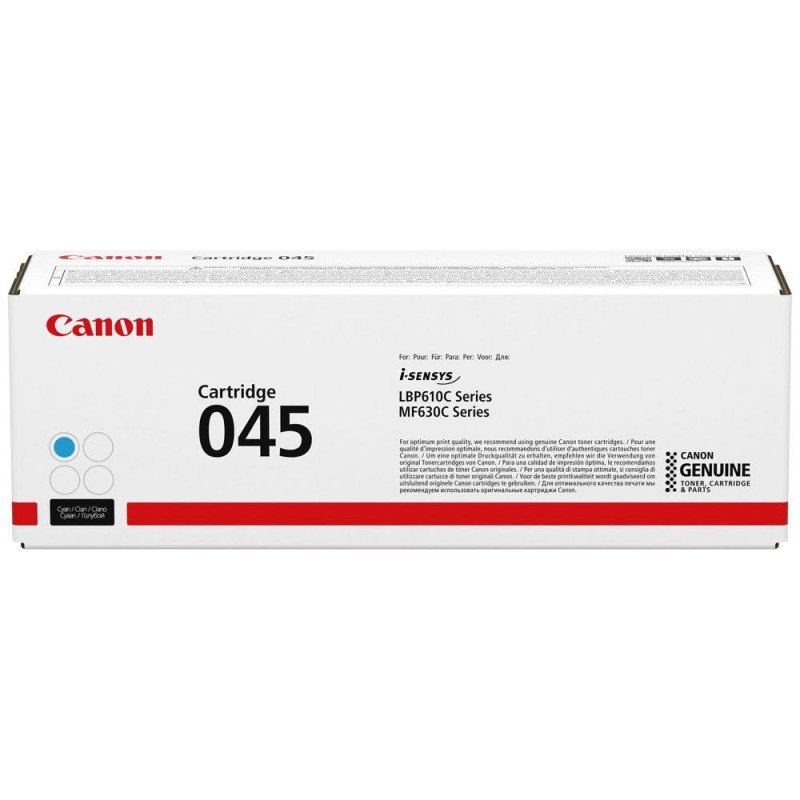 Cartouche de Toner laser 045 Cyan pour Imprimante laser CANON - TONCAN045C