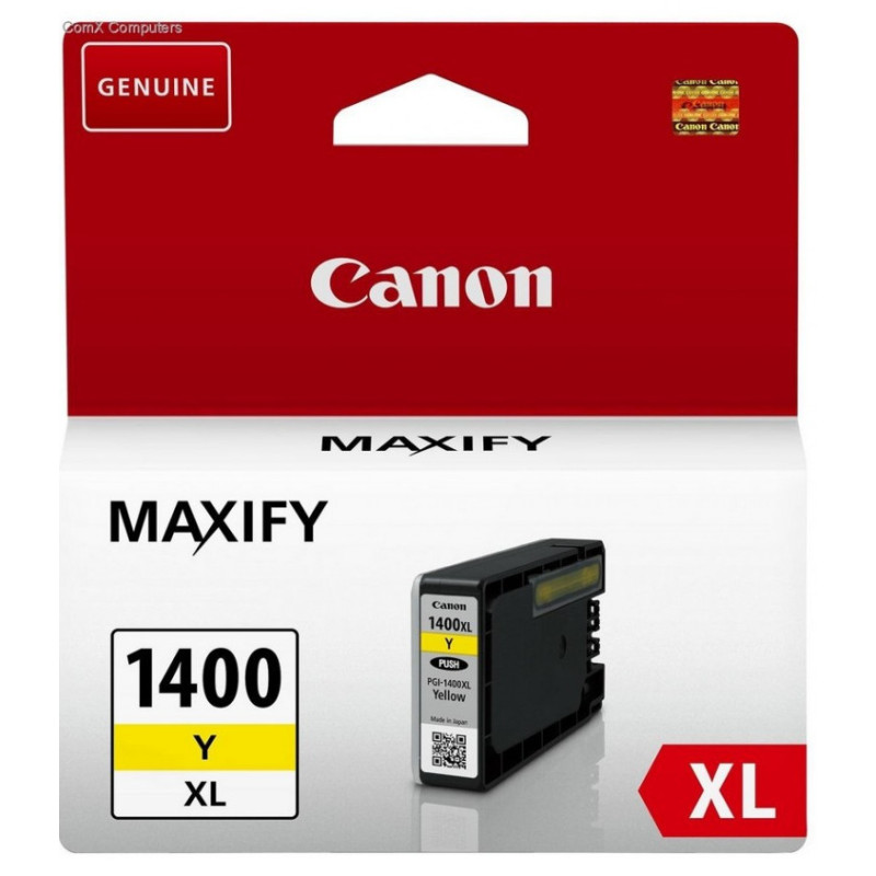 Cartouche d'encre PGI-1400XL Jaune CANON - ENCCAPGI1400XLY