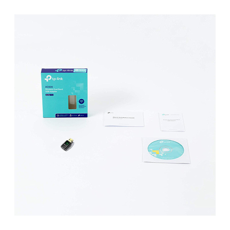 Clé WiFi AC 600 Mbps Archer T2U TP-LINK - TPLINKARCHERT2U