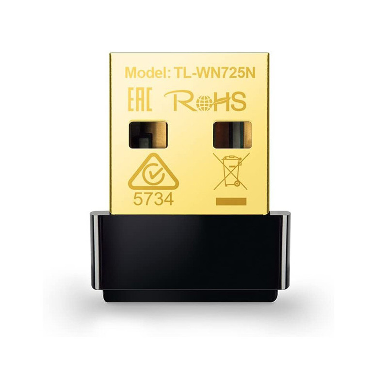 Clé WiFi Dongle N150 Mbps TL-WN725N Noir TP-LINK - TPLINKWN725N