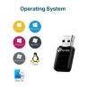 Clé WiFi USB N300 Mbps TL-WN823N Noir TP-LINK - TPLINKWN823N