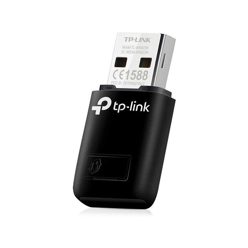 Clé WiFi USB N300 Mbps TL-WN823N Noir TP-LINK - TPLINKWN823N