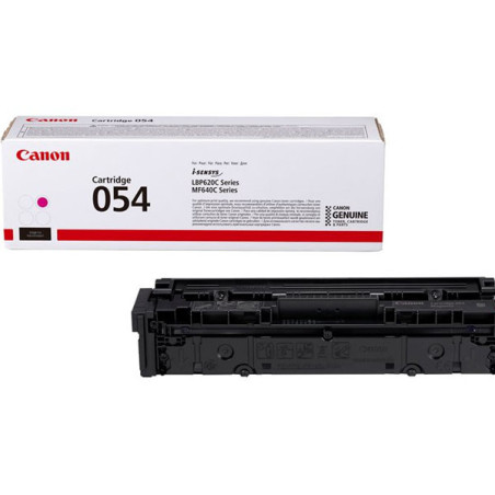 Cartouche de Toner laser 054 Magenta pour Imprimante Laser CANON - TONCAN054M