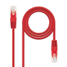 Câble Réseau RJ45 FTP CAT 6 Blindé 2 m Rouge - CAB_RJ45_CAT6_2M_R