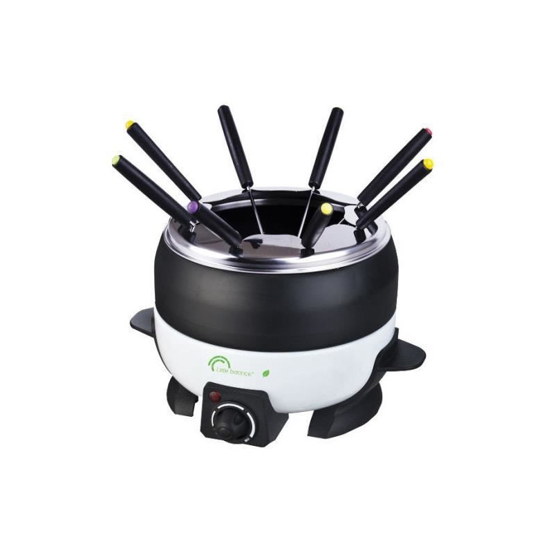 Service à fondue Happy 800W 8 Personnes LITTLE BALANCE - LB8260