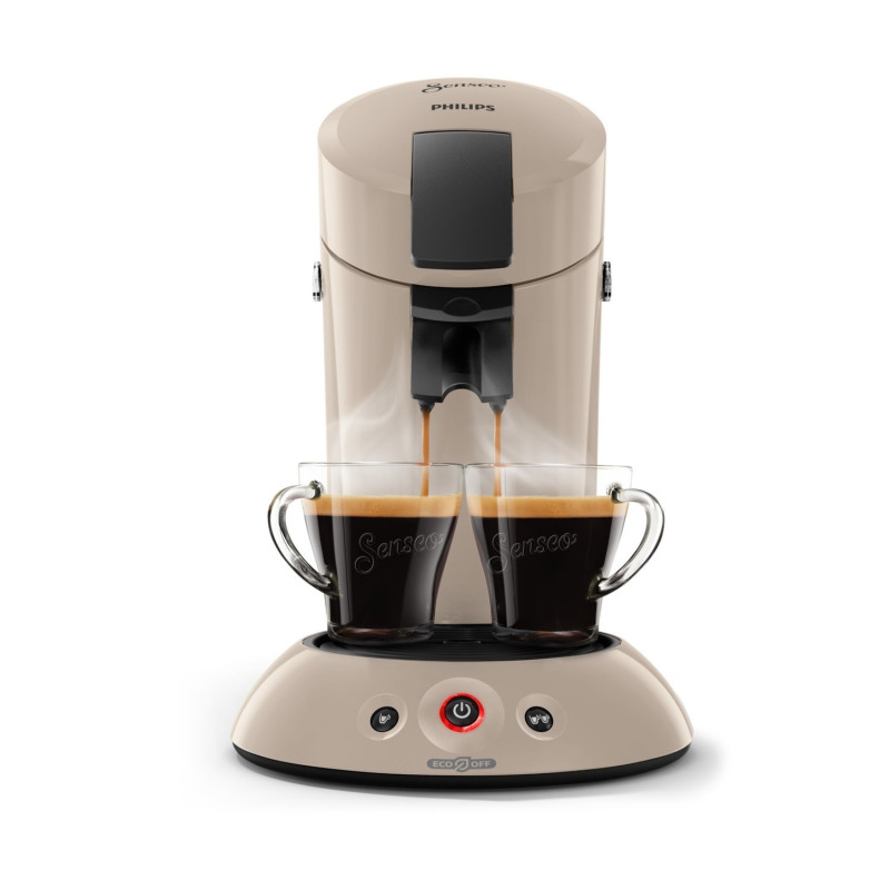 Machine à Café à dosettes Senseo Original Eco Nougat PHILIPS -  HD7806/36