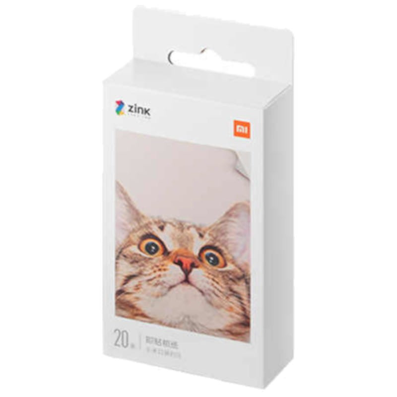 Papier Photo Instantané pour imprimante photo portable 20 feuilles - XIAOMI - XIAOMI_PHOTOPAPERW