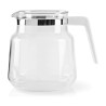 Pichet en Verre 1,2 L Blanc NEDIS - KACM001CPWT