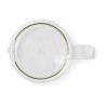 Pichet en Verre 1,2 L Blanc NEDIS - KACM001CPWT