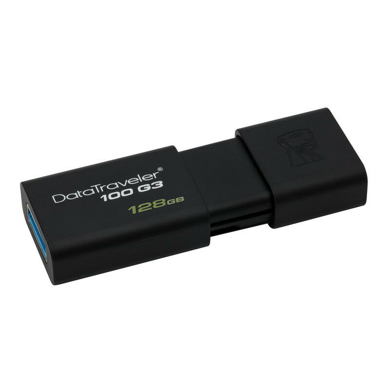 Clé USB 3.0 DataTraveler 100 G3 128 Go KINGSTON - CLEUSB128GKING