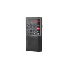 Radio de porche Rechargeable FM lecteur de carte micro SD RMS 3W Noir WE - RADIOWERADMININ