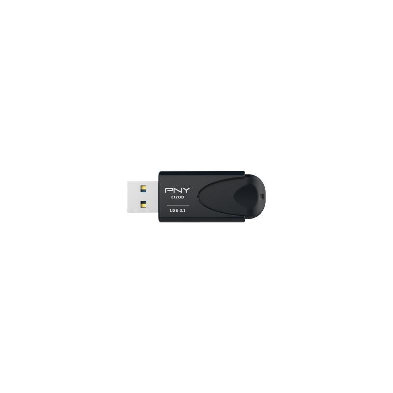 Clé USB Attache 4 512 GO 3.1 Noir PNY - CLEUSB512GPNY