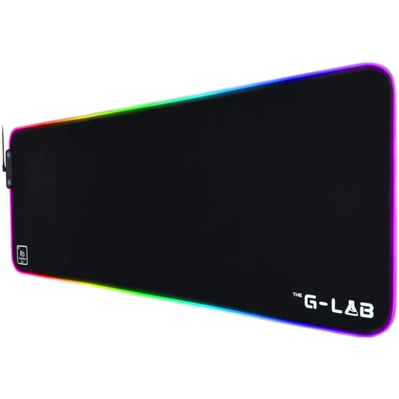 Tapis de Souris Grand Gamer Rubidium XXL Noir THE G-LAB - BSPADRUBIDIUM