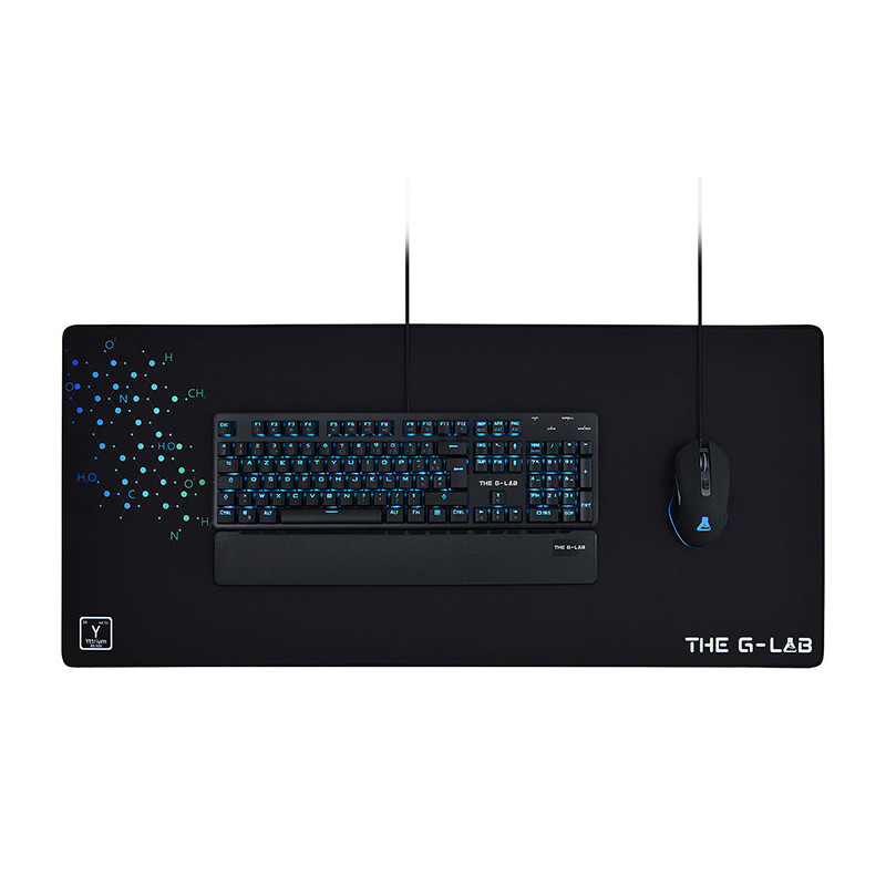 Tapis de souris Gaming Pad-Yttrium XXL Noir THE G-LAB - BSPADYTTRIUM