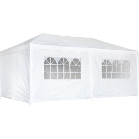 TENTE AUTOPORTANTE BRUMA ACIER BLANC 18 m² 5616394