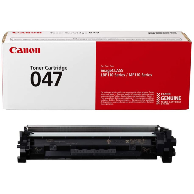 Cartouche de Toner Original 047 Noir CANON - TONCAN047BK