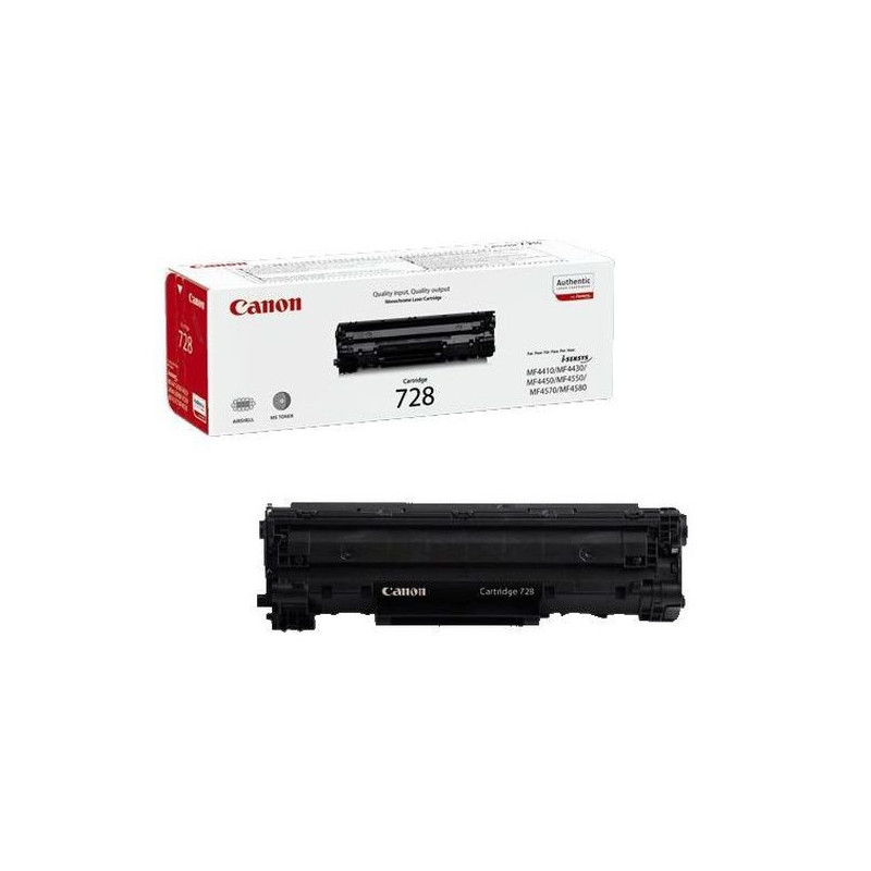 Cartouche de Toner CRG-728 Noir CANON - TONCAN728