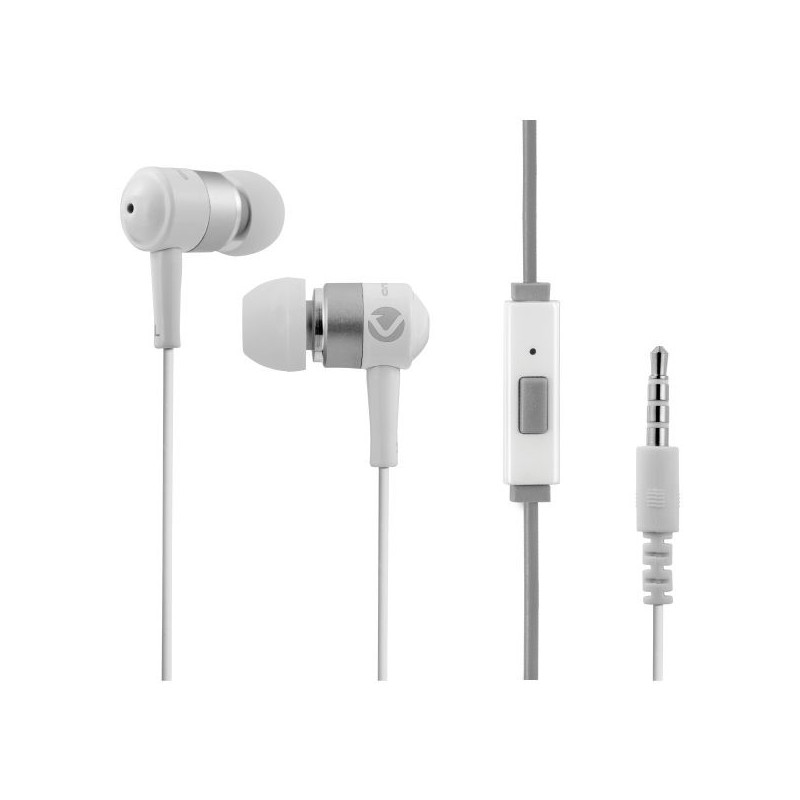 Écouteurs avec Micro Stannic Series Blanc VOLKANO - VOLVSN202WHTV2
