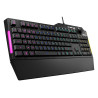 Clavier AZERTY Tuf Gaming K1 noir - ASUS - 90MP01X0-BKFA00
