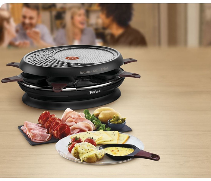 TEFAL Tefal Raclette Ambiance RE4588 - for 10 pe…