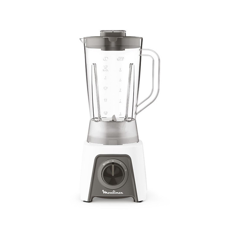 Blender Blendeo+ multifonction 1.5L 450 W Blanc/Gris MOULINEX - LM2C3110
